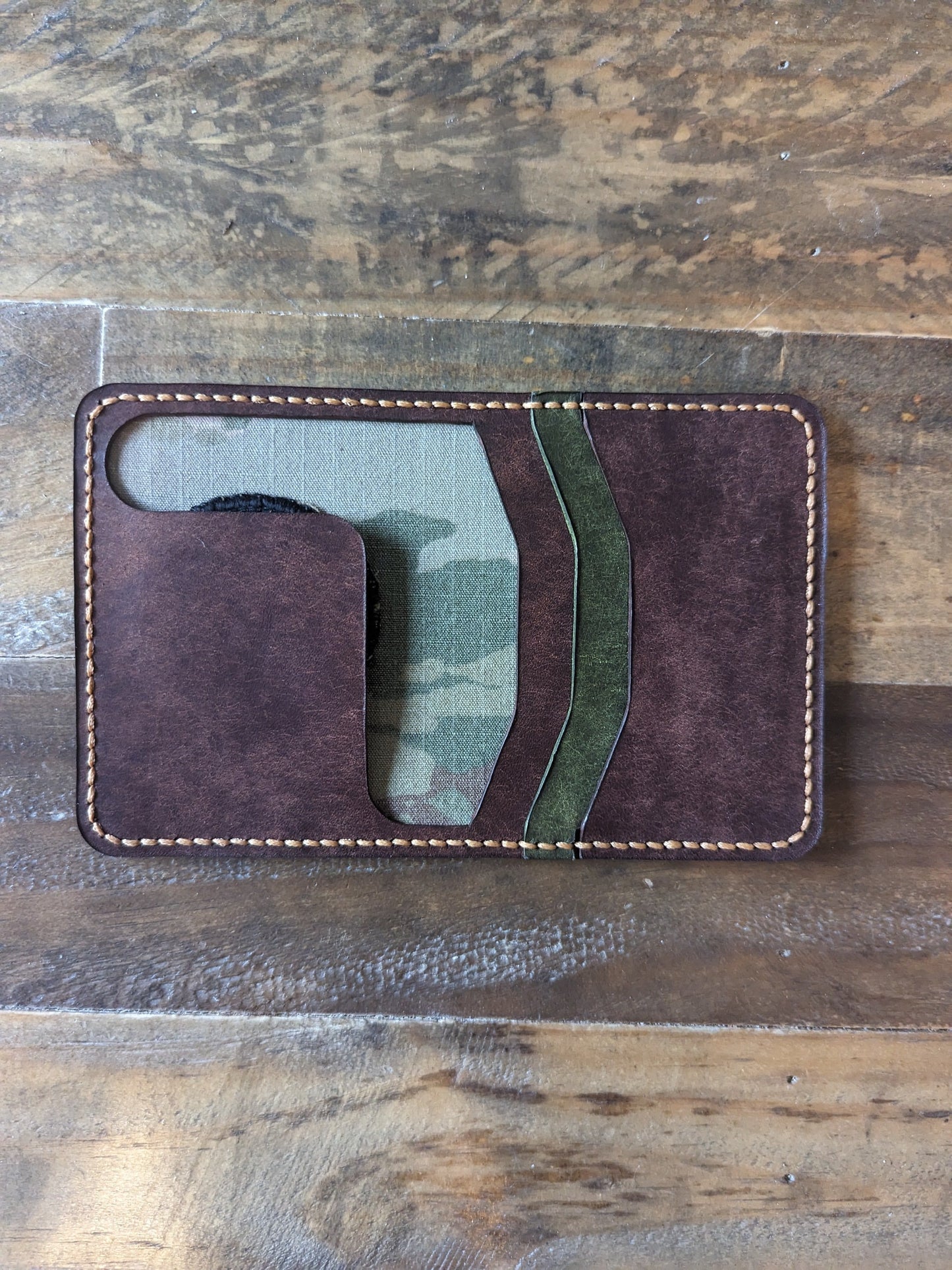 33rd Infantry Division Leather Wallet U.S. Army