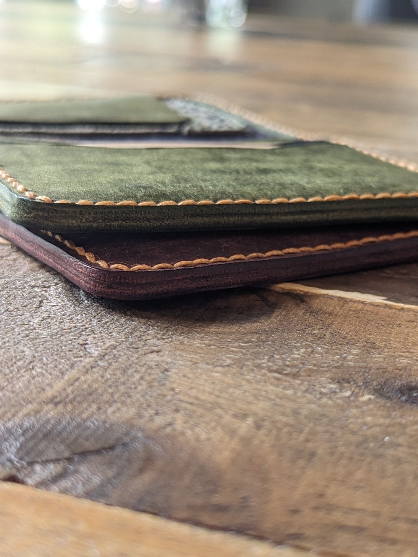 1st Armored Division Leather Wallet U.S. Army