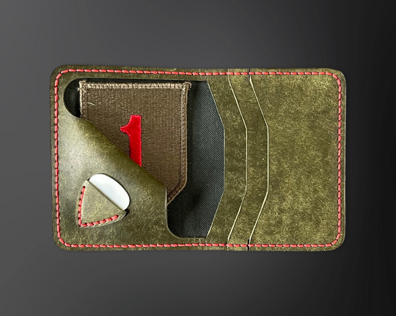 1st Infantry Division  Leather Wallet