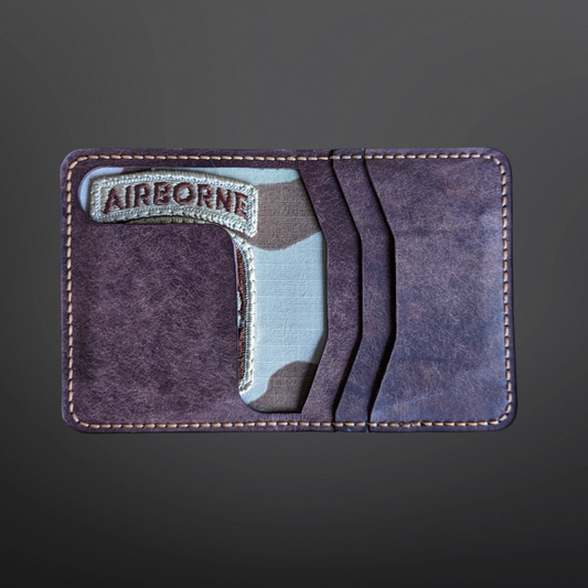 16th Airborne Leather Wallet U.S. Army