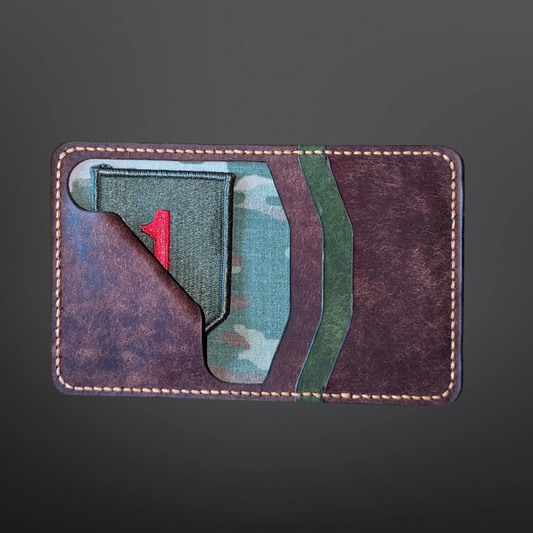 1st Infantry Division  Leather Wallet